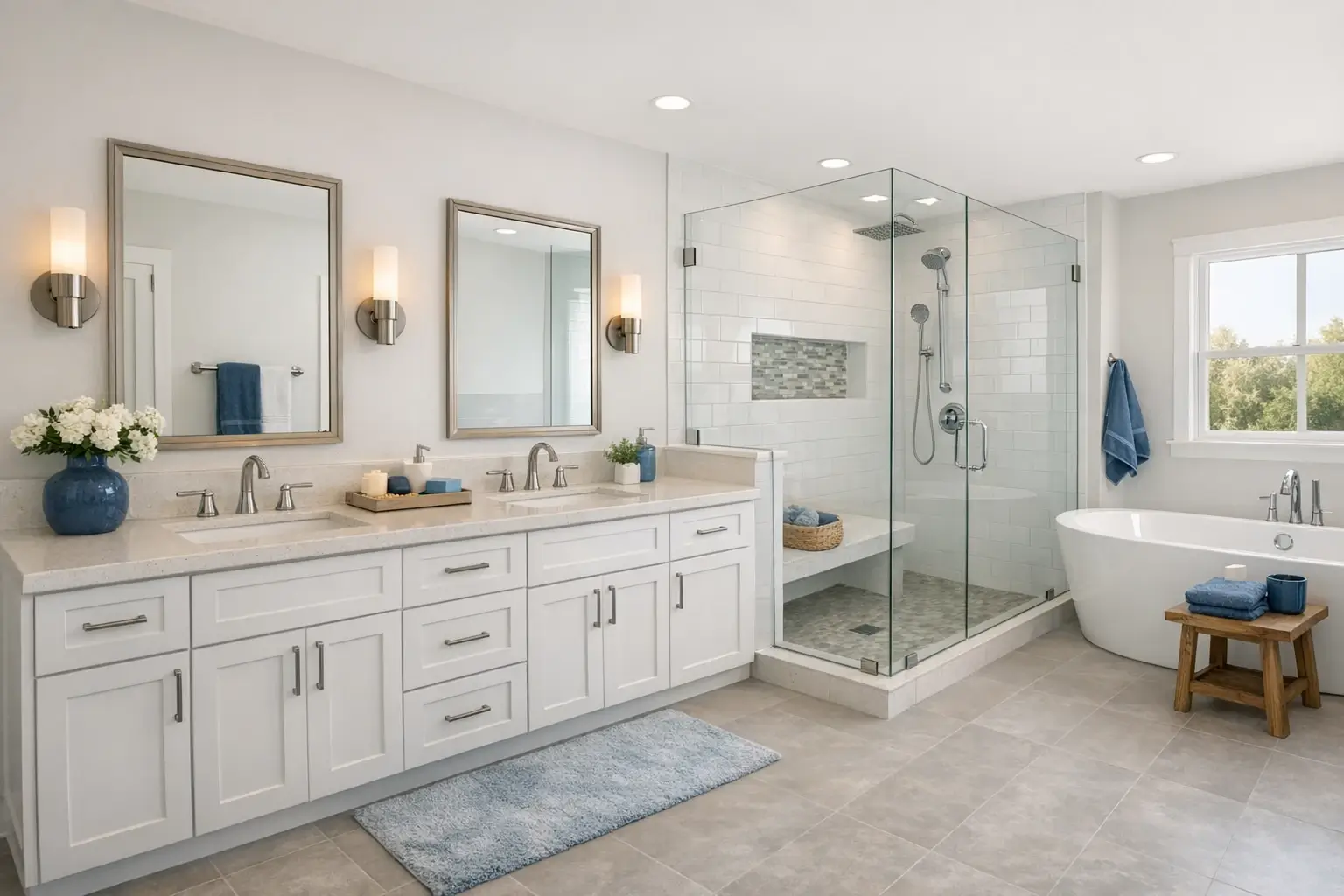 Fully remodeled bathroom